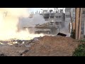 ירי טנקים בעזה Merkava Tanks shooting in Gaza