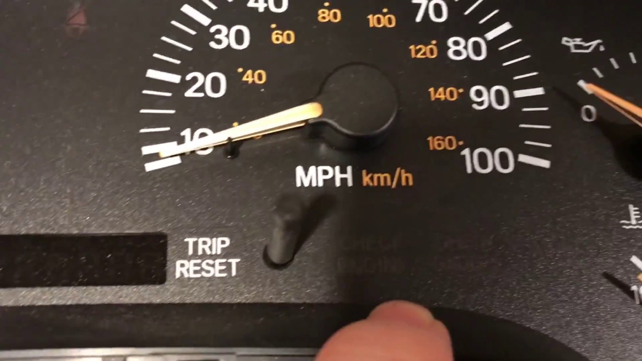 2019 jeep cherokee trip odometer reset