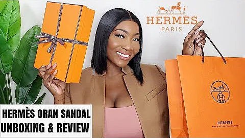HERMES 🍊ORAN SANDALS UNBOXING AND BUYING GUIDE VIDEO | SIZE UK 42| LUXURY HAUL| LUXURY UNBOXING