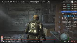 New Game in 01:31:03.600 by JTB - Resident Evil 4 (Steam) - Speedrun