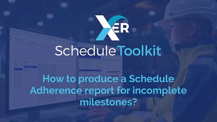 How to Produce a Schedule Adherence Report