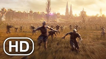 Dying Light 2 How Zombie Outbreak Happened Scene 4K ULTRA HD