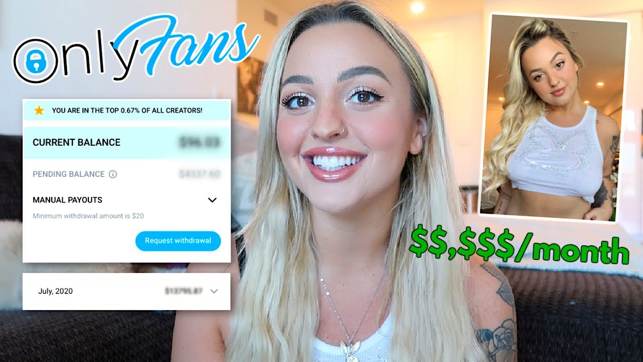 HOW MUCH MONEY I MADE ON ONLYFANS THIS MONTH $$ - YouTube