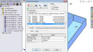 Post Processing Toolpaths Profile