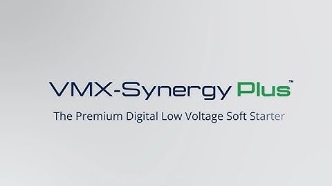 New Soft Starter VMX-Synergy Plus™ l Motortronics