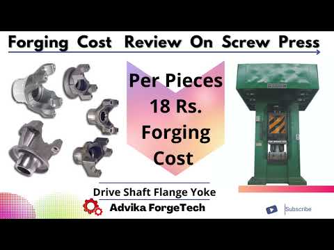 Drive Shaft Flange yoke  Forging Cost 18 per