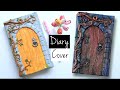 Diary decoration ideas  front page design  book cover design  diary design