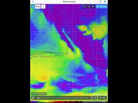 Weather Routing On PredictWind App tutorial