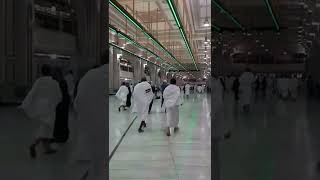Safa Marwa Green Light Men Running Area Al Haram Makkah