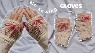 ♡ Crochet Fingerless Gloves Tutorial (Pinterest Inspired) ♡