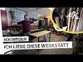 Die optimale Garagen-Werkstatt - Holz und Metall auf 25qm | Roomtour