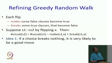 Logic in AI : Sat Solvers: WalkSAT Algorithm - Part - 8
