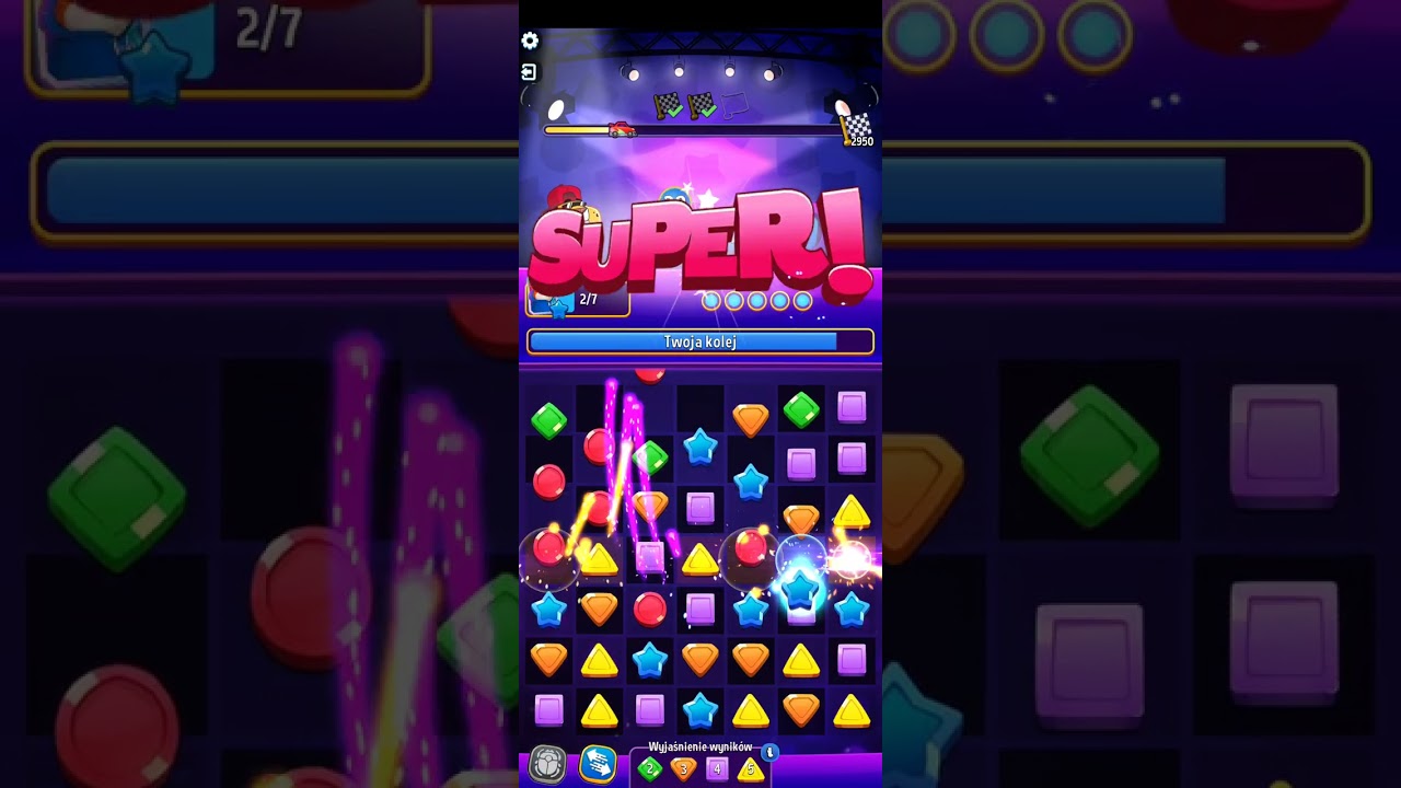 Score rally blow'em up 2950 / solo quest / match masters 