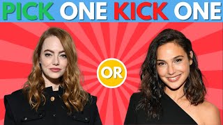 Ultimate Pick One Kick One Celebrity Quiz