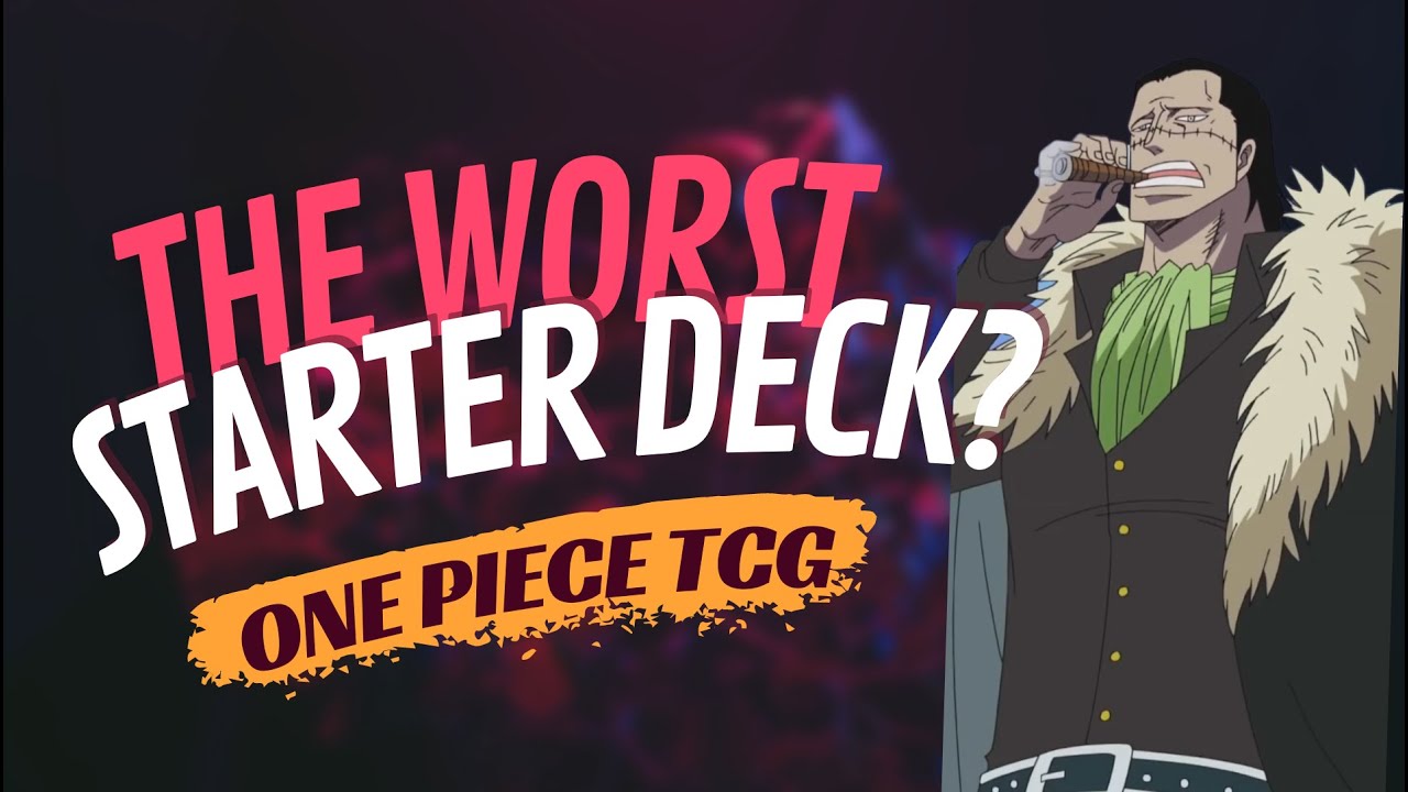 Final One Piece Starter Deck Warlords Deck Unboxing YouTube