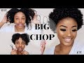 BIG CHOP | WATCH ME TRANSFORM | STARTING MY NATURAL HAIR JOURNEY