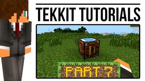 Tekkit Tutorial: Automatic Crafting Tables (BuildCraft)