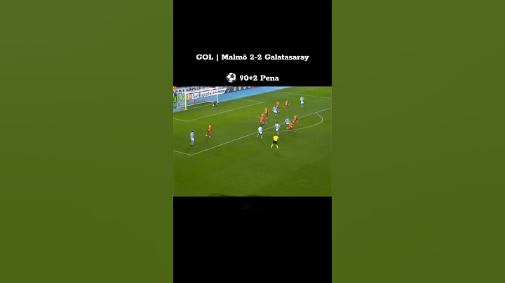 Malmö son dakikalarda Galatasaray karşısında beraberliği buluyor.