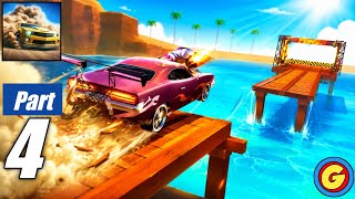 🎮 Stunt Car Extreme Gameplay Walkthrough Part 4 | Extreme Stunts & Crazy Ramps (Android, iOS) screenshot 5
