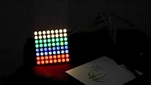 Super Bright RGB 8*8 matrix