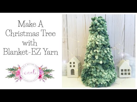 Video: How To Make A Christmas Tree From Yarn