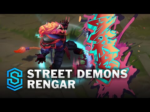 Street Demons Rengar Skin Spotlight - Pre-Release - PBE Preview - League of Legends