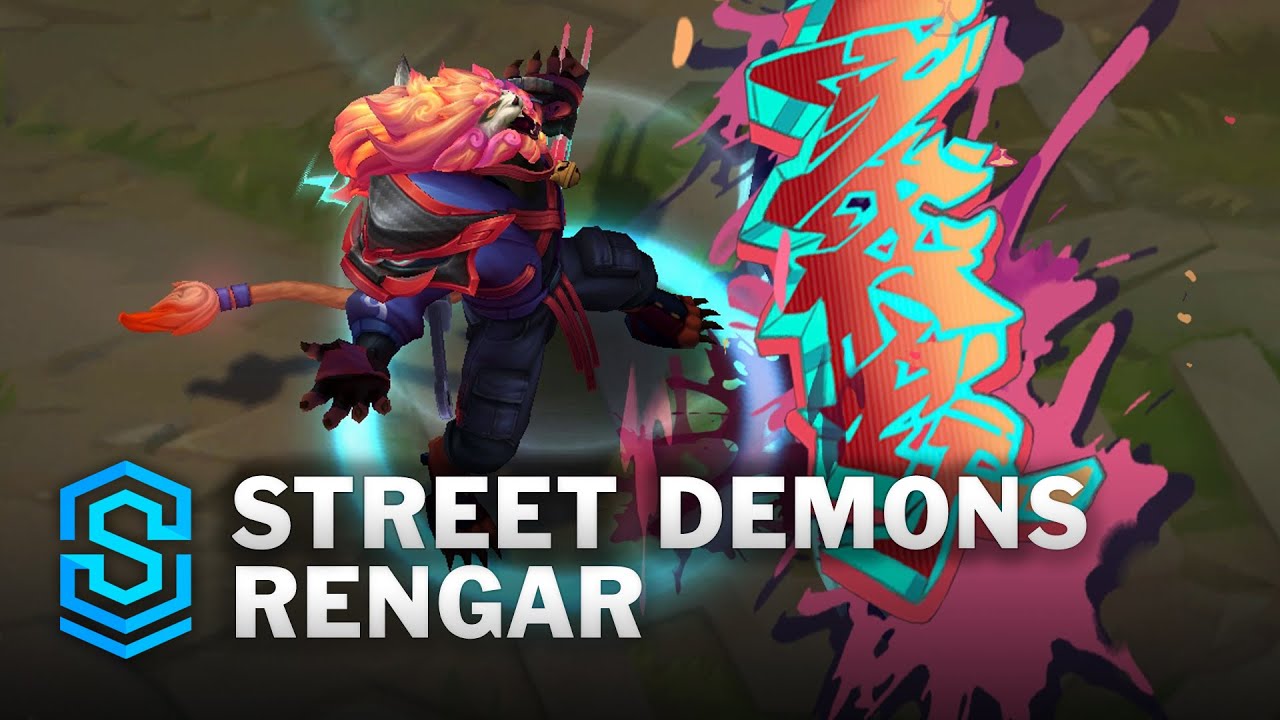 Street Demons Rengar Skin Spotlight - Pre-Release - PBE Preview ...