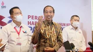 Keterangan Pers Presiden Jokowi Setelah Menghadiri HUT Partai Perindo, 7 November 2022