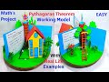 Interactive Pythagoras Theorem Model | Real-Life Math Project 🧮