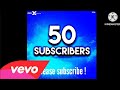 Music Official - 50 subscriber @VEVO 