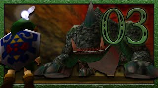 The Legend of Zelda: Ocarina of Time - 03: Dodongo's Cavern - Full Game Walkthrough / Longplay (4K)