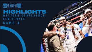 OKC Thunder at Dallas Mavericks | Game 4 Highlights | NBA Playoffs | May 13, 2024