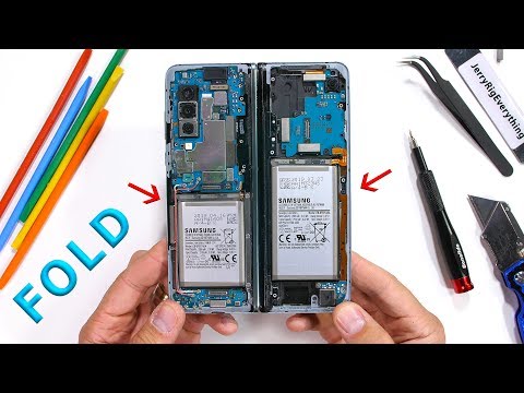 Samsung Galaxy Fold Teardown! - ఇది కూడా ఎలా పని చేస్తుంది?