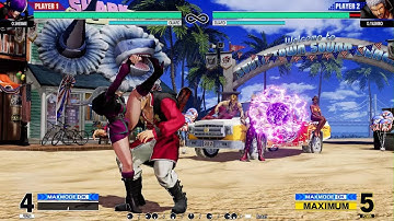 THE KING OF FIGHTERS XV_20220823213355 O.shermie Orochi Shermie combo kofxv kof15 TOD