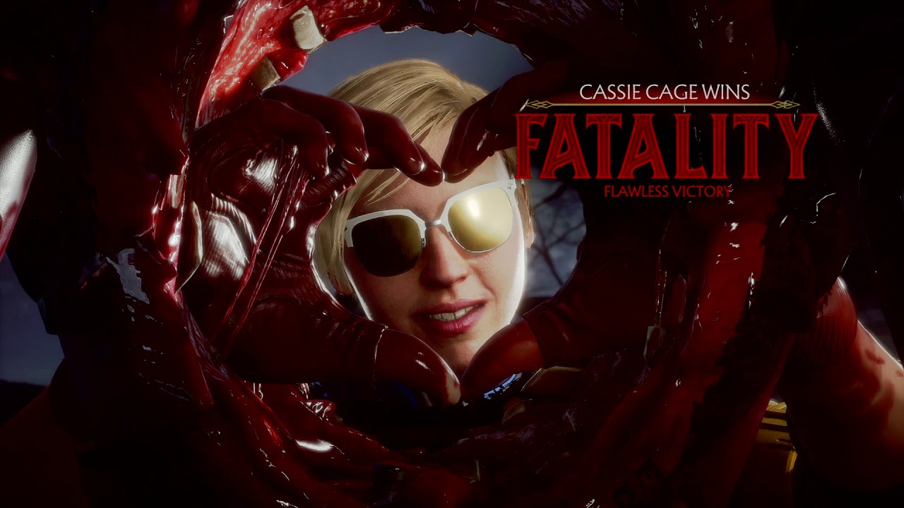 Mortal Kombat X: Bubblegum Fatality (Cassie Cage) - YouTube
