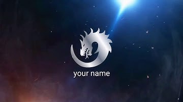 How To Make Fire Explosion Glosy Logo Reveal Intro In Kinemaster || Kamal tv