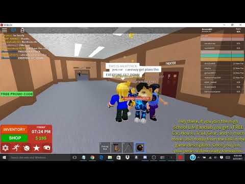 Roblox Highschool Life Trolling Killing Everyone Hsl Gear Giver - roblox exploiting hospital roleplay 2 fe gears youtube