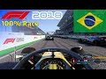 F1 2018 - 100% Race @ Autódromo José Carlos Pace, Brazil in Hülkenberg's Renault