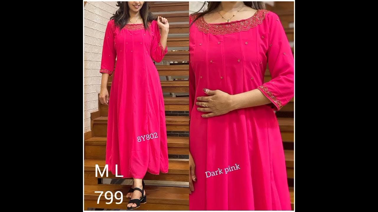 Stylish Handwork Tops and Cotton top and bottom set with free shipping