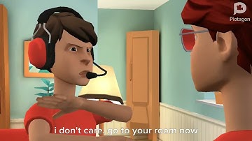 my evil clone gets grounded