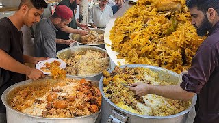 Famous Al Rehman Chicken Biryani | People are Crazy for Roadside Street Food Chicken Biryani