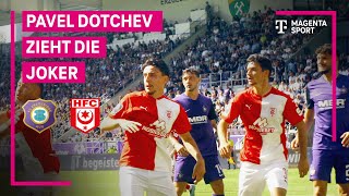 FC Erzgebirge Aue - Hallescher FC, Highlights mit Live-Kommentar | 3. Liga | MAGENTA SPORT