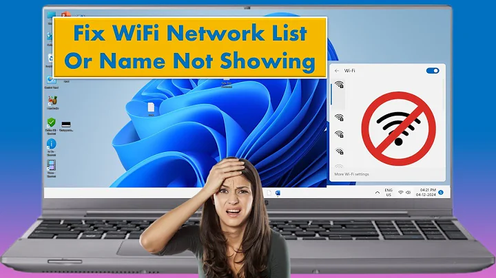 How to Fix WiFi Network List Or Name Not Showing in Windows (WiFi Missing from Available Network)