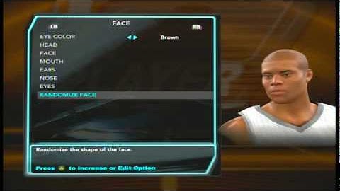 Making my player NBA 2K10 as a athletic Point Guard. The start of insanity.