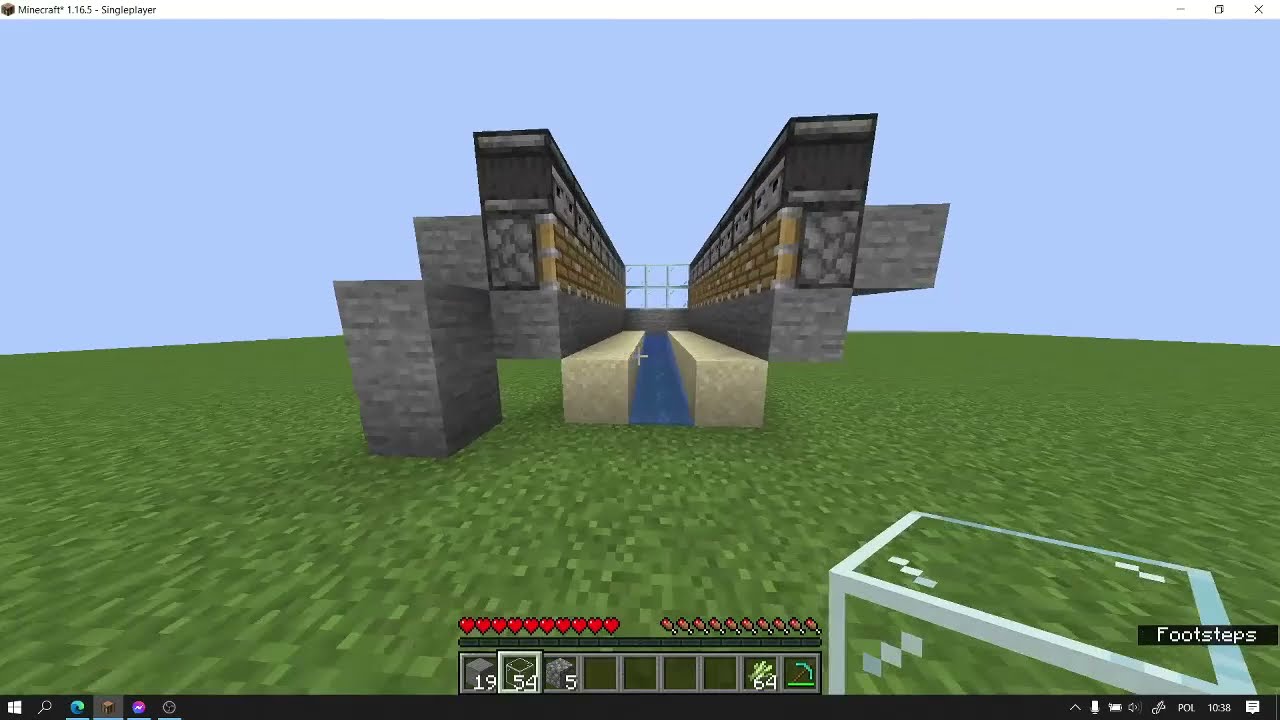 Automatyczna farma trzciny cukrowej w 3 minuty // MINECRAFTPORADNIK#1 (opis)