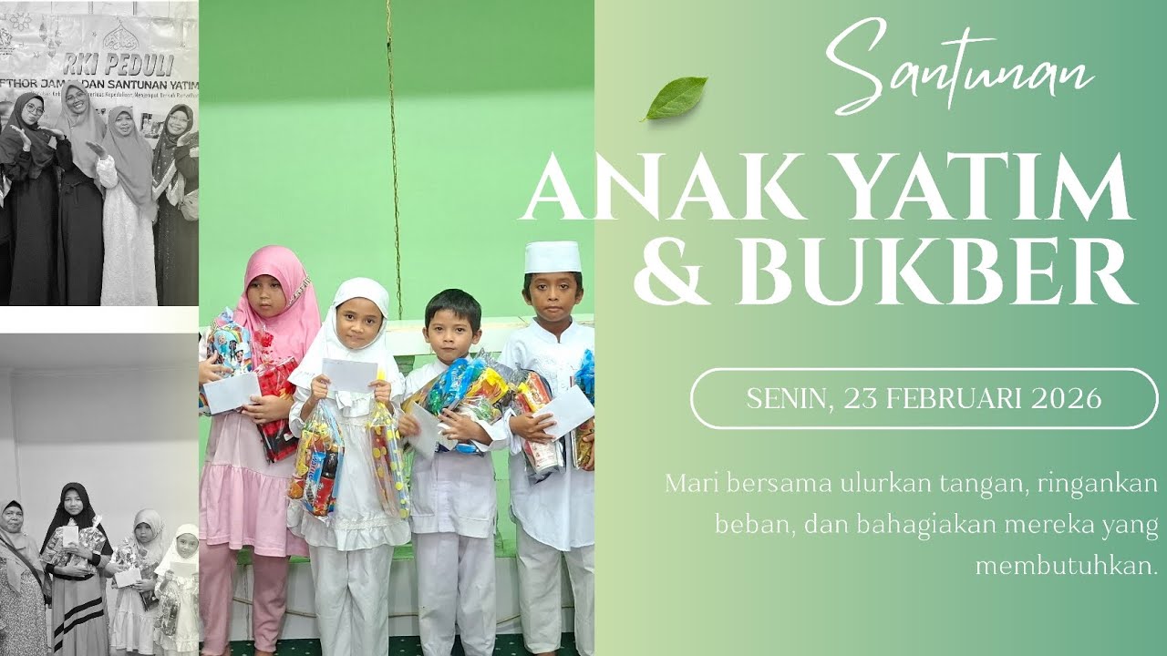Santunan & Ifthar Bersama Anak Yatim 