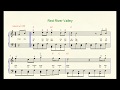 Red River Valley, Canadian, Folk Tune, 4 Note Chord
