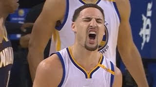 Klay Thompson 60 Points Career High in 3 Quarters! Pacers vs Warriors 12-5-2016