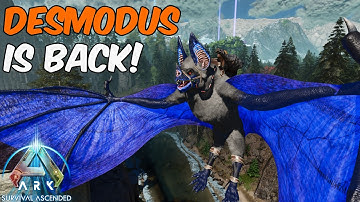 Hoe je een Desmodus temt in ARK Survival Ascended