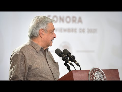 Sonora recibirá inversiones y aumento presupuestal. Conferencia presidente AMLO